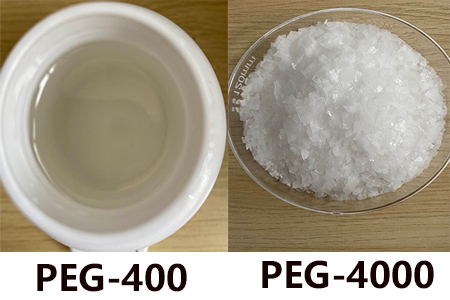 聚乙二醇PEG-400和PEG-4000的區(qū)別在哪里？還不看看嘛？